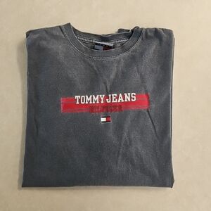 Vintage Mens Tommy Hilfiger Vintage Long Sleeve Pullover Shirt